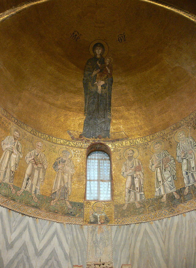 Torcello gouden apse mozaiek