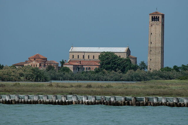 Zicht op Torcello eiland