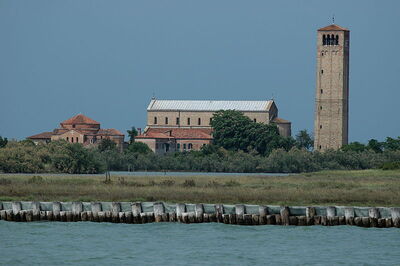 Zicht op Torcello eiland