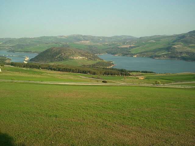Lago Guardialfiera in Molise