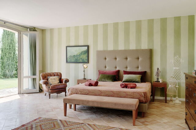 Villa Collinette, slaapkamer