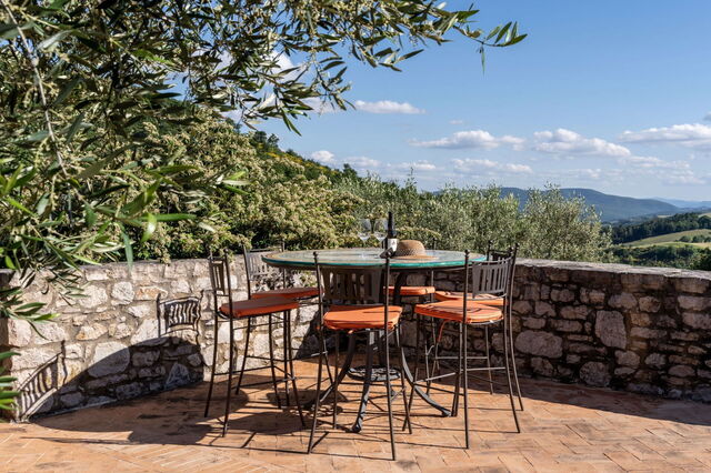 Villa Collinette, terras