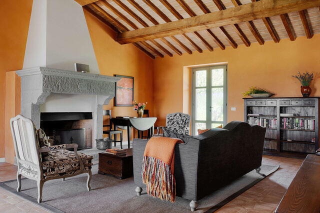 Villa Collinette, woonkamer