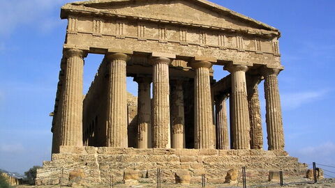Griekse tempel in Agrigento