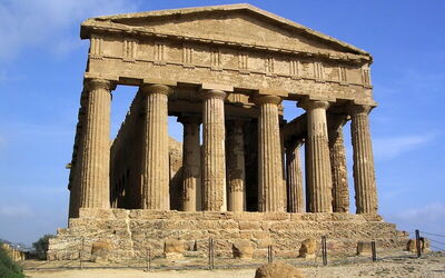 Griekse tempel in Agrigento
