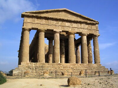Griekse tempel in Agrigento