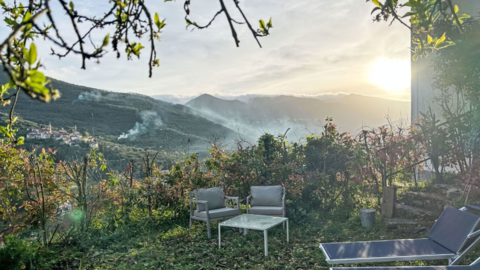 Casa Castagna, tuin