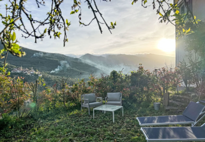 Casa Castagna, tuin
