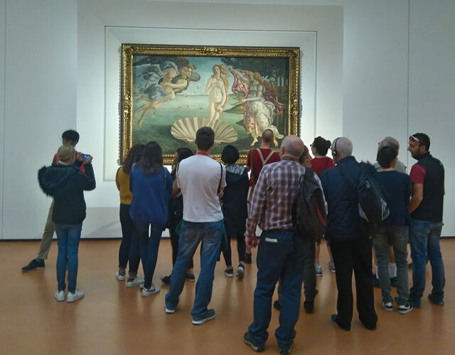 Geboorte van Venus, Uffizi