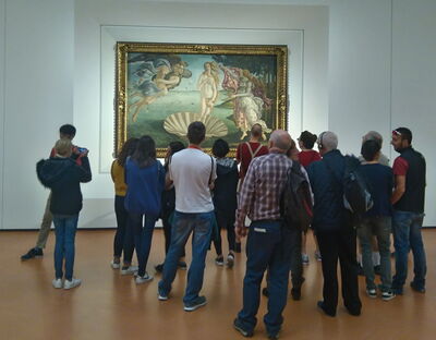 Geboorte van Venus, Uffizi