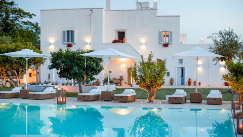 Masseria Lamacerase, zwembad