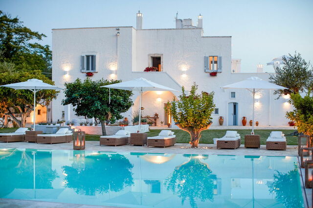 Masseria Lamacerase, zwembad