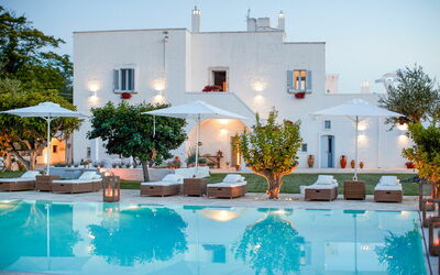 Masseria Lamacerase, zwembad