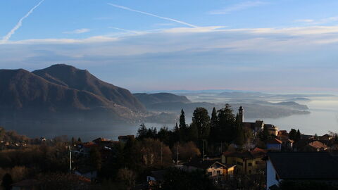Uitzicht over Lago Maggiore