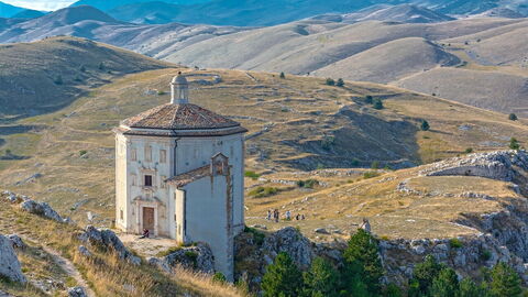 Landschap in Abruzzo
