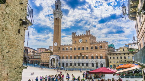 Centrum van Siena