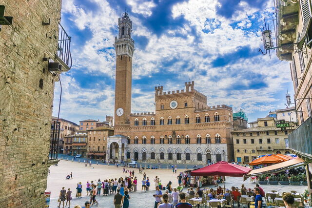Centrum van Siena