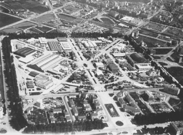 Oude foto van Fiero Milano