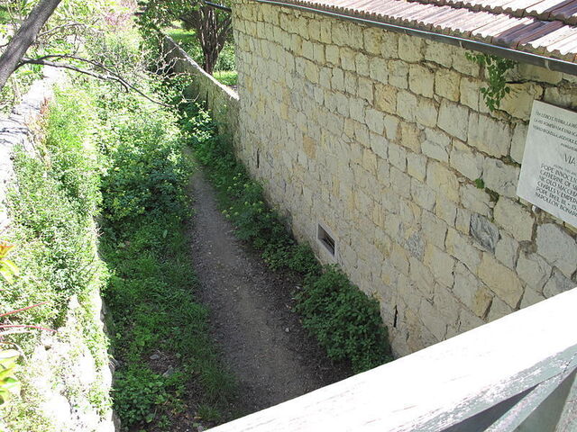 Sectie van via Aurelia
