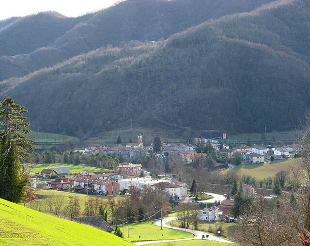 Het stadje Borgo Pace