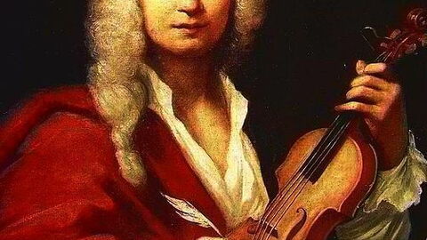 schilderij van een jonge Vivaldi