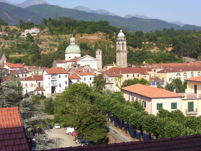 Het stadje Pontremoli
