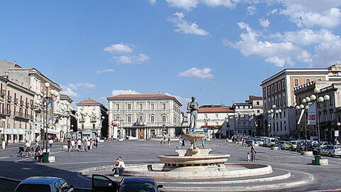 Hoofdplein van l'aquila