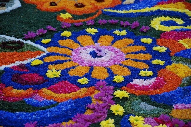 Bloemencreaties in Spello