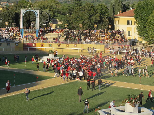 de beroemde giostra della Quintana in Ascoli Piceno