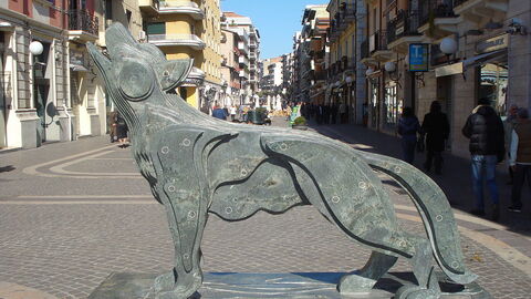 Wolf van de Sila door Mimmo Rotella