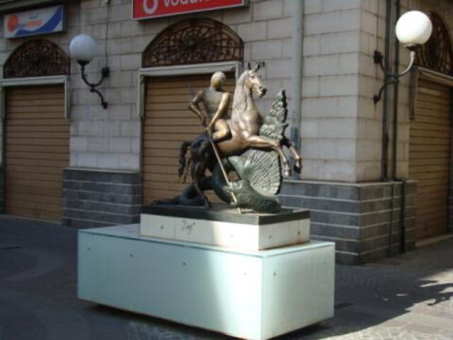 Sint Joris en de draak door Dali