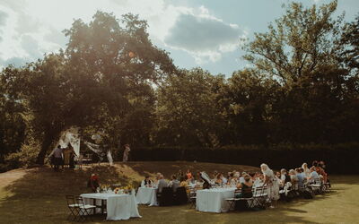 Huwelijksdiner bij Villa Marina