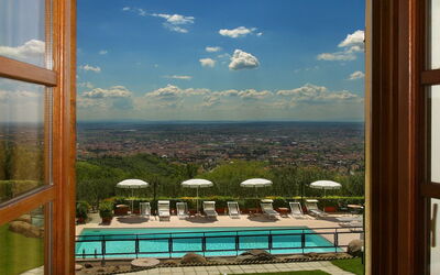 Uitzicht vanaf Villa Le Ferrette