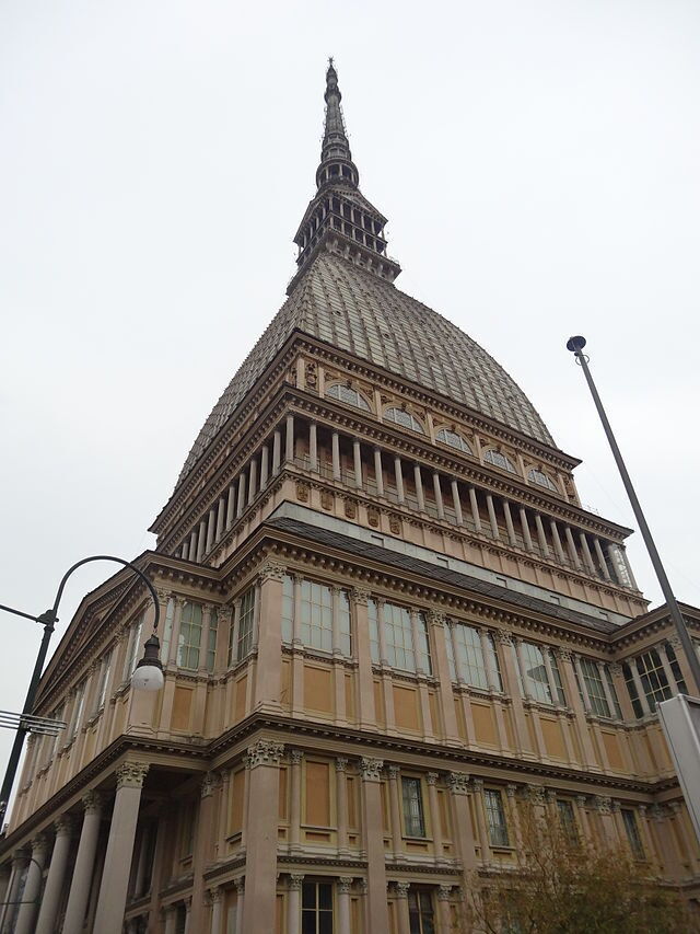 Zicht op Mole Antonelliana