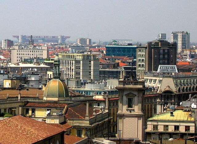 Cityscape van Milaan