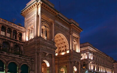 Winkelcentrum in Milaan