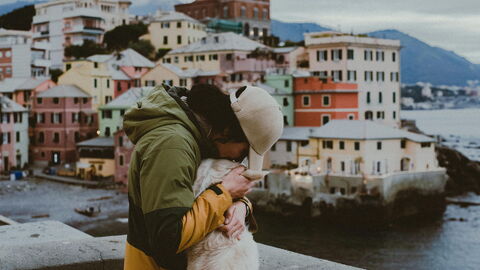 Met de hond langs de Cinque Terre