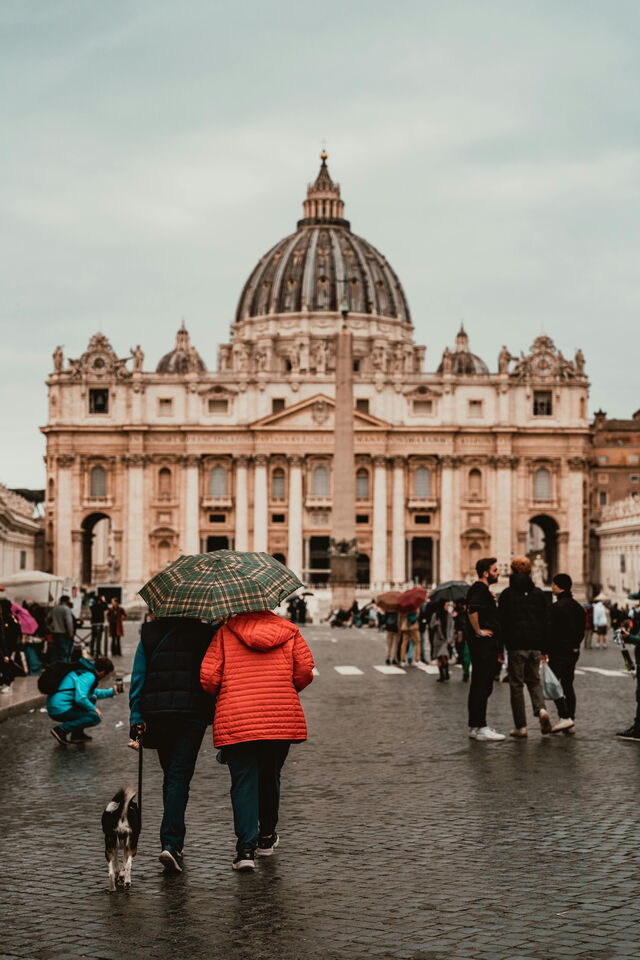 In Rome met een hond