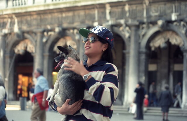 In Venetië met een hond