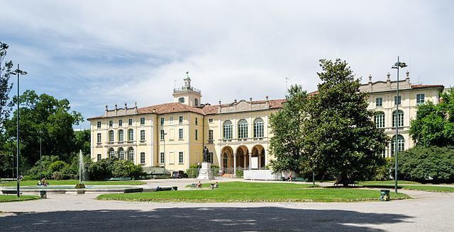 Palazzo Dugnani, Montanelli tuinen