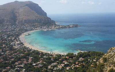Mondello Beach, Palermo