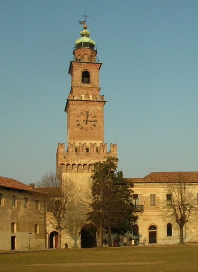 Toren van Castle Sforza