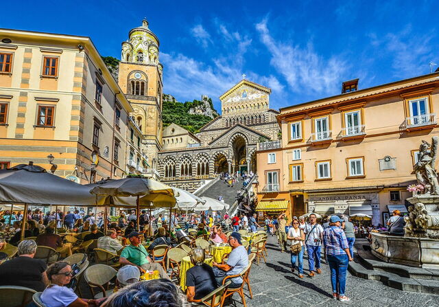 Centrum van Amalfi