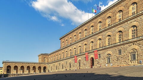 Palazzo Pitti, buitenkant