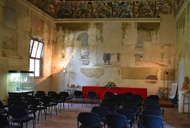Delizia di Belriguardo, binnenkant