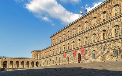Palazzo Pitti, buitenkant