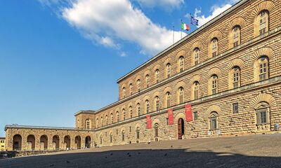Palazzo Pitti, buitenkant