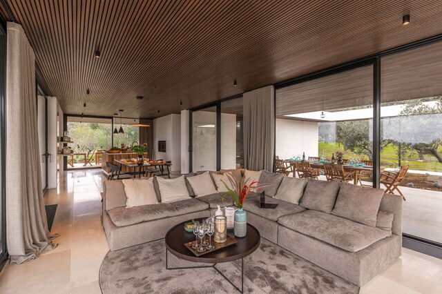 Villa Vea, woonkamer