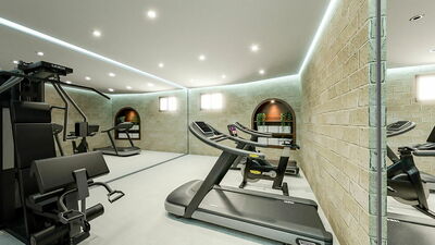 Villa Oria, gym