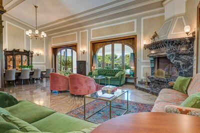 Villa Oria, woonkamer